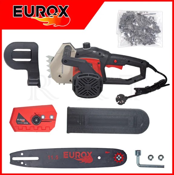EUROX เลื่อยโซ่ไฟฟ้า เลื่อยไฟฟ้า 11.5 นิ้ว รุ่น 740