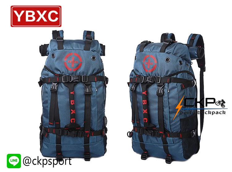 กระเป๋าเป้ YBXC รุ่น 3 in 1 สีน้ำเงิน ขนาด 38L