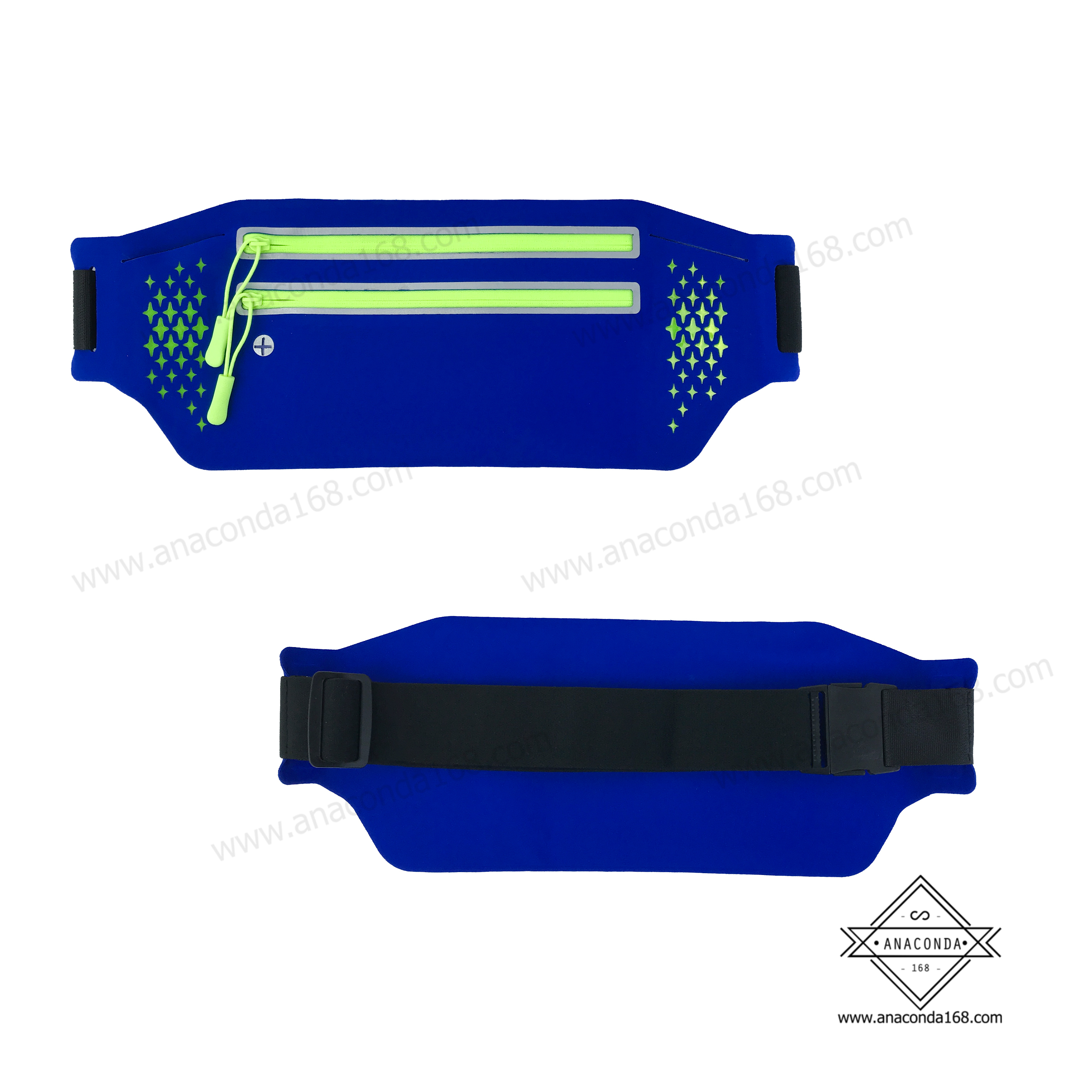 กระเป๋าคาดเอวกันน้ำ sport 2 ซิป