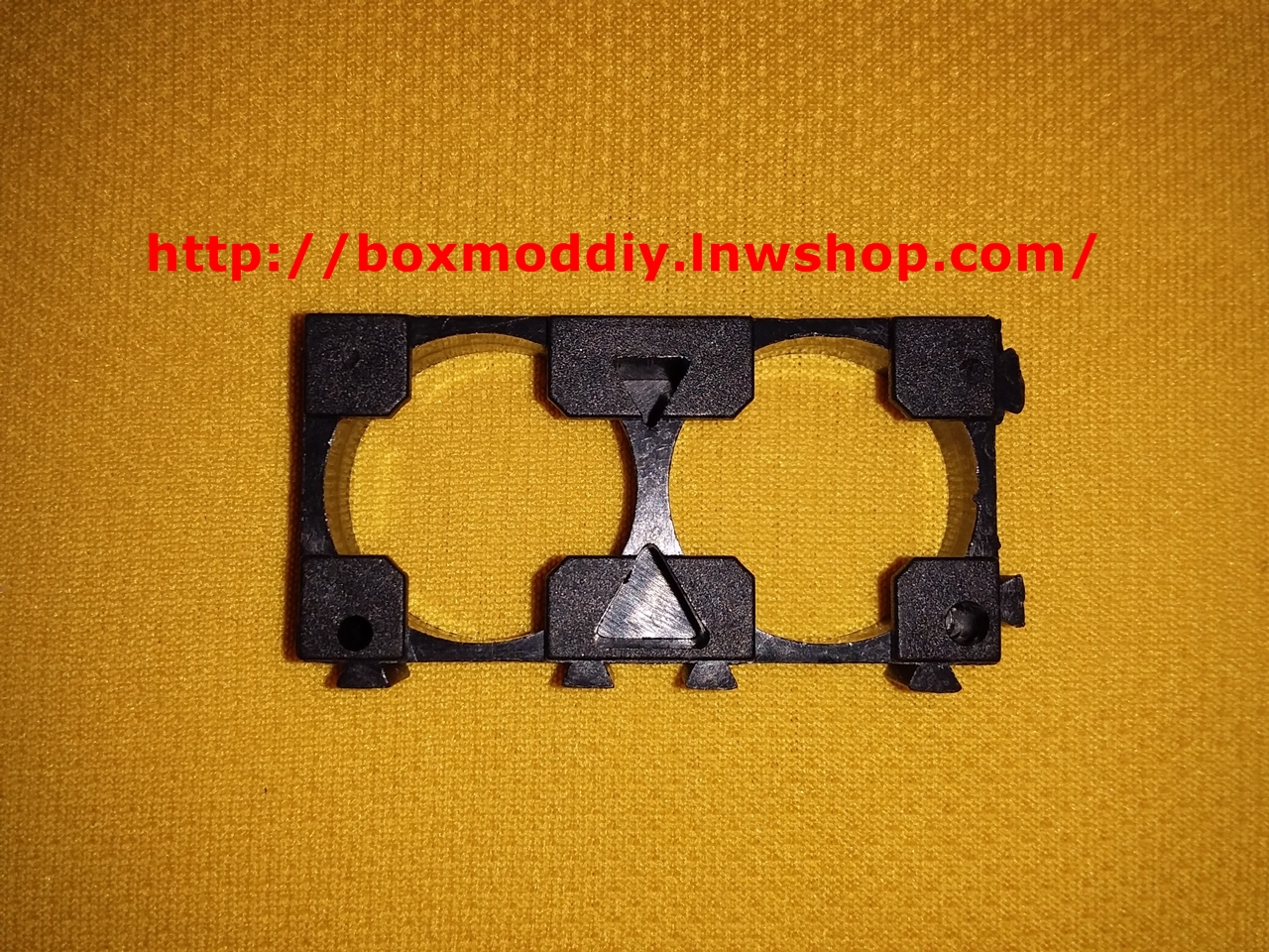 รางบล็อกเปลือย แบตเตอรี่18650 1x2 diy spot welding rack