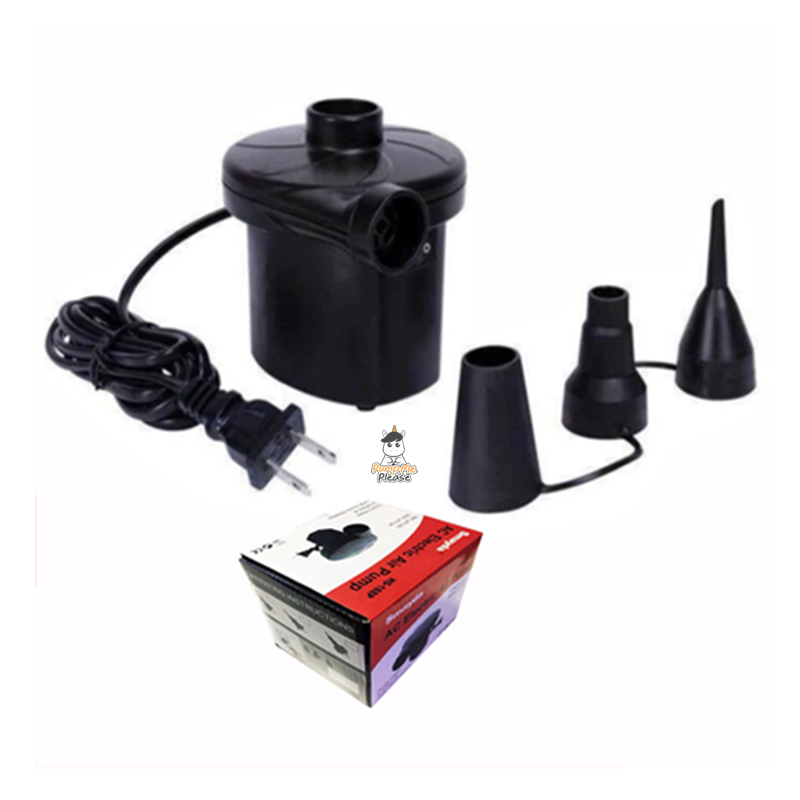 ที่สูบลมไฟฟ้า เป่าลม-ดูดลมออก AC Electric Air Pump หัวสูบ 3 หัว