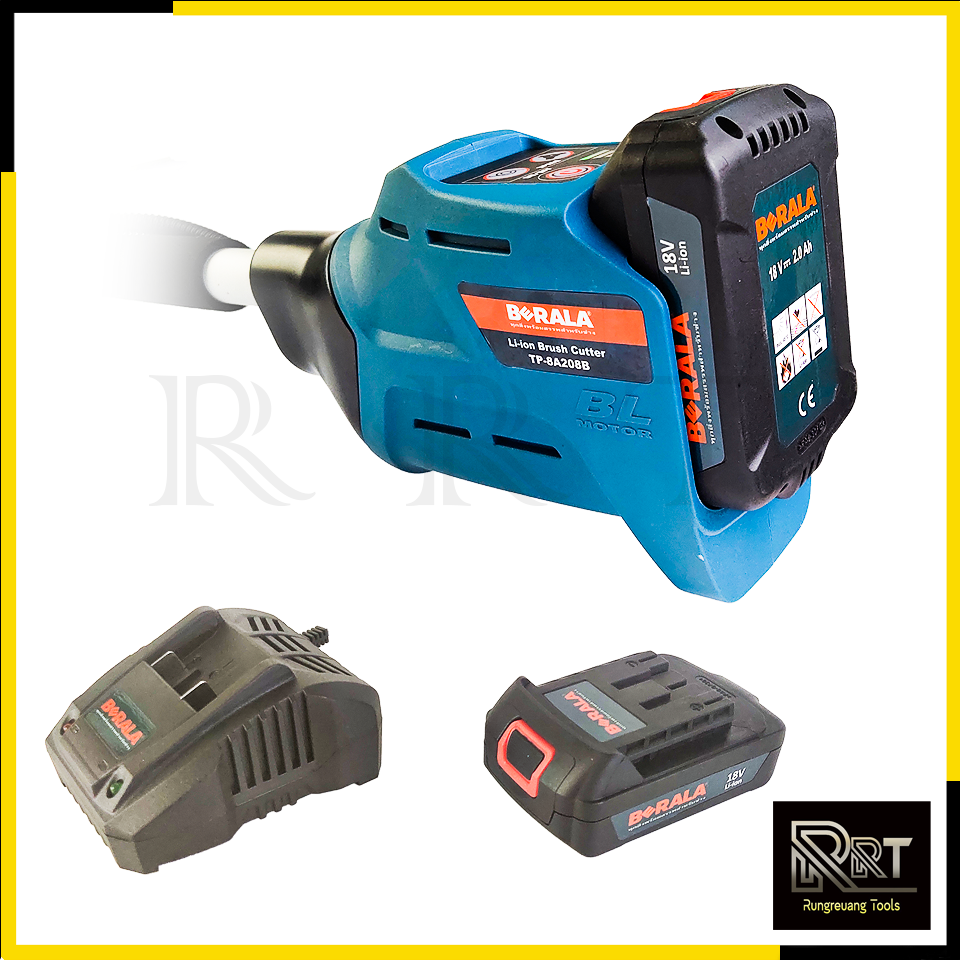 BERALA เครื่องตัดหญ้า ไร้สาย 18V รุ่น TP-8A208B