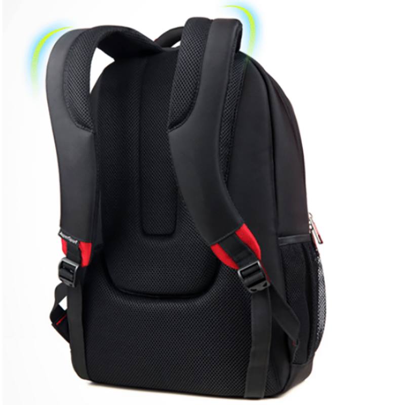 กระเป๋าเป้สะพายหลังกันน้ำซึม สีดำ