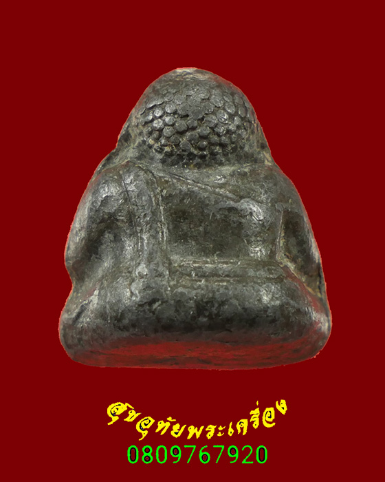 727.รูปหล่อพระสังขจาย เนื้อชินตะกั่วเก่า เข้มขลังคลาสสิกครับ