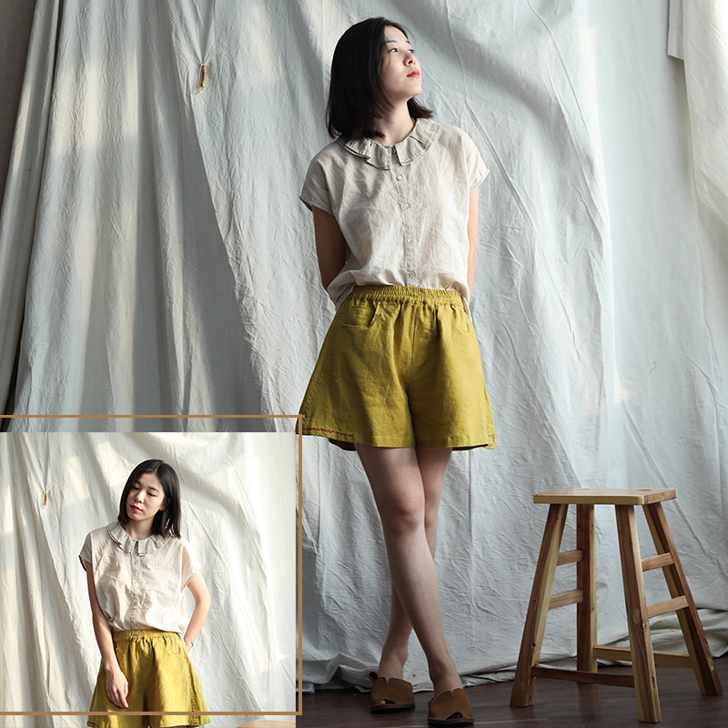 เสื้อทรงคอบัว2ชั้น