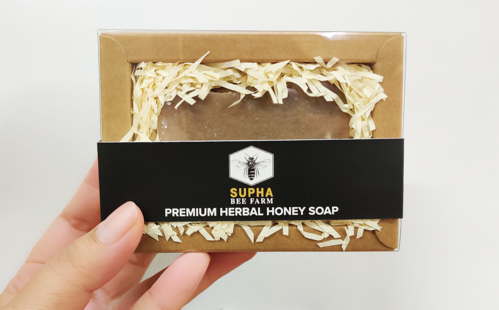 สบู่ก้อนพรีเมียมเฮอเบิ้ล Premium Herbal Honey Soap