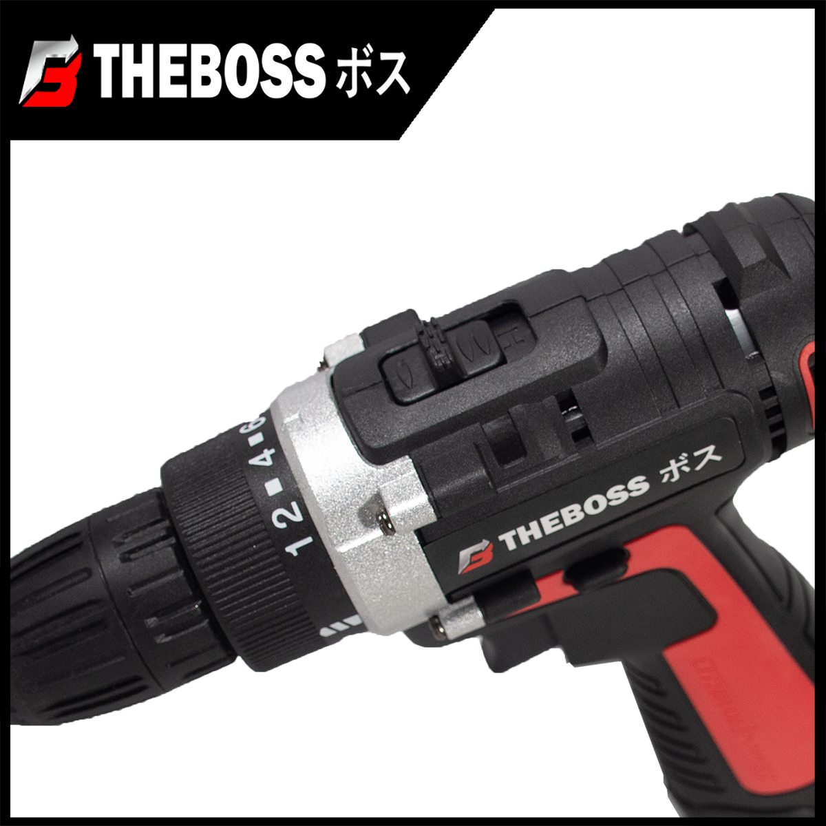 THEBOSS สว่านไร้สาย 118V สว่านแบต แบต 1 ก้อน อุปกรณ์ครบ