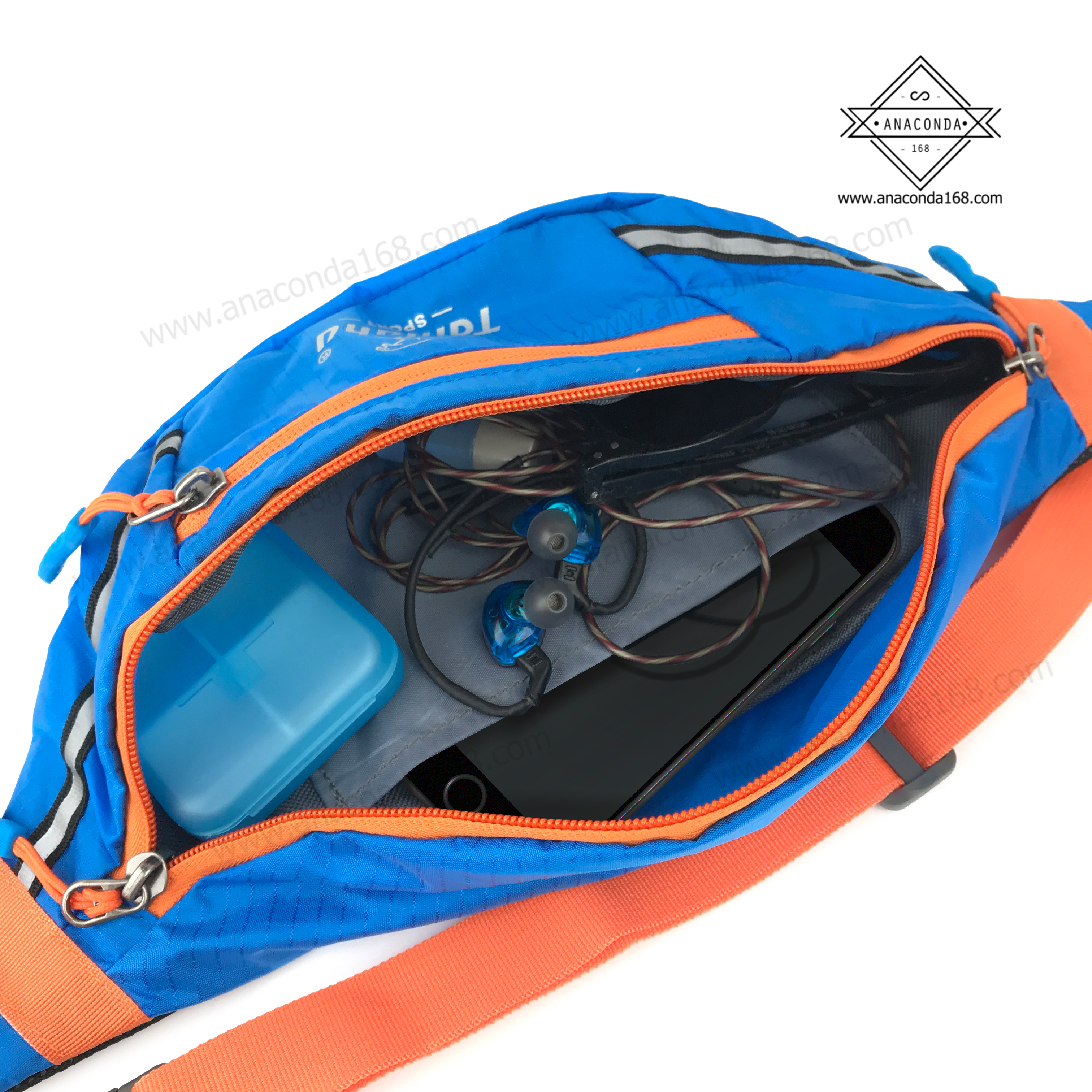 กระเป๋าคาดเอวสีสัน