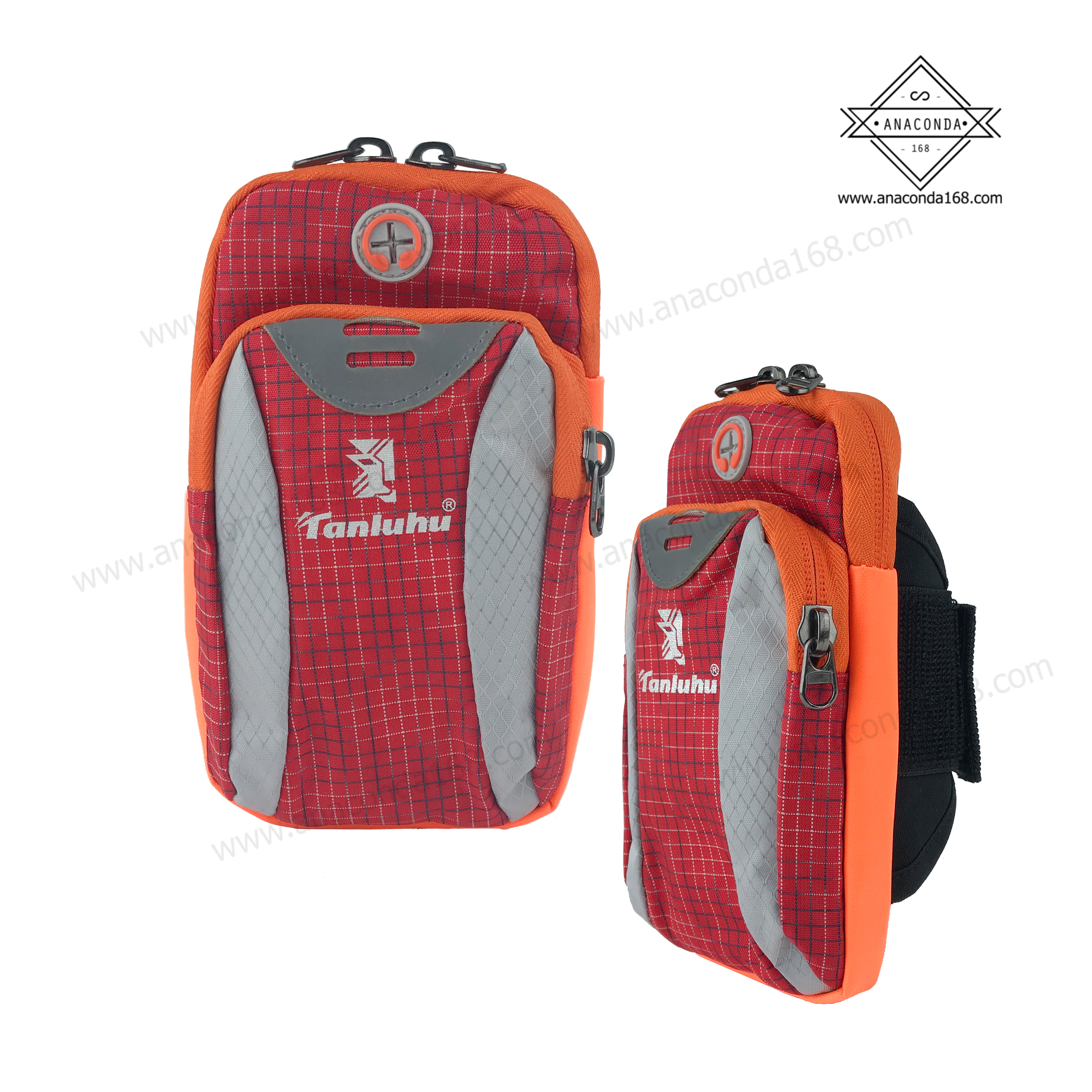 กระเป๋าคาดแขน Tanluhu พร้อมช่องใส่หูฟัง