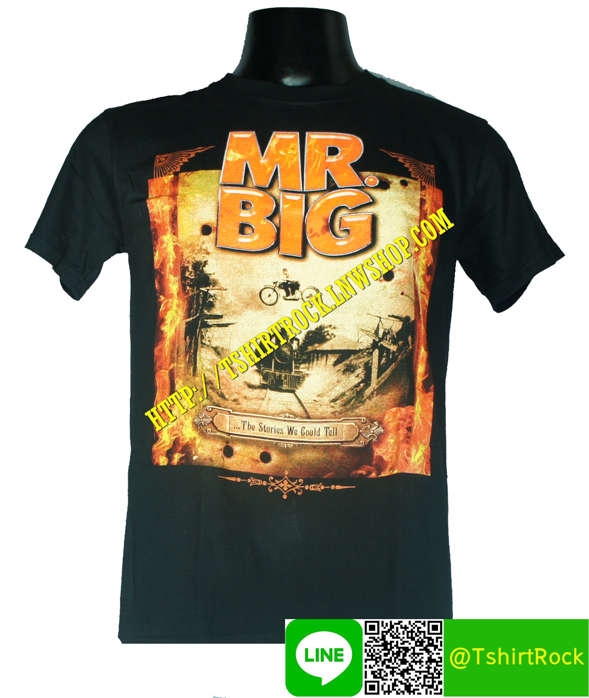 MR.BIG เสื้อยืดวงร็อค เมทัล ดนตรี เสื้อวง BIG1441