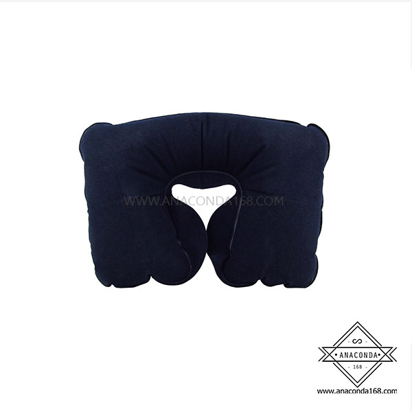 หมอนรองคอเป่าลมพกพา V.2 (neck pillow)