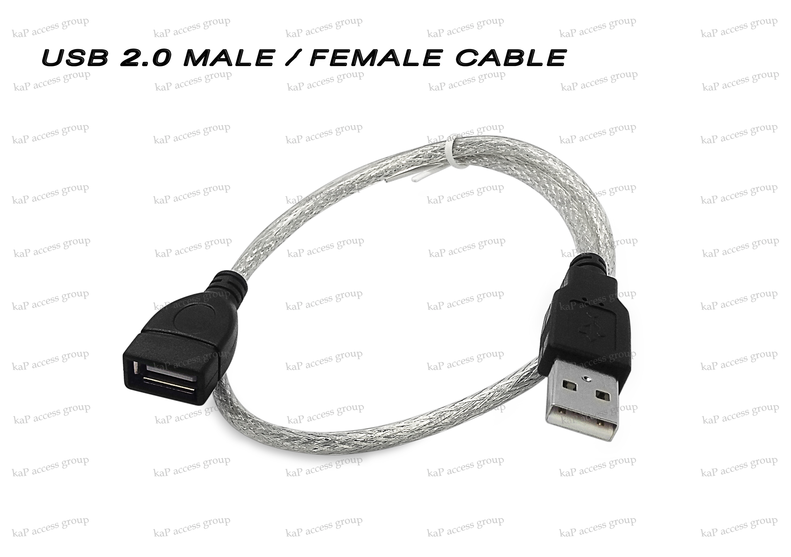 USB MALE / FEMALE CABLE ความยาว 50ซม.
