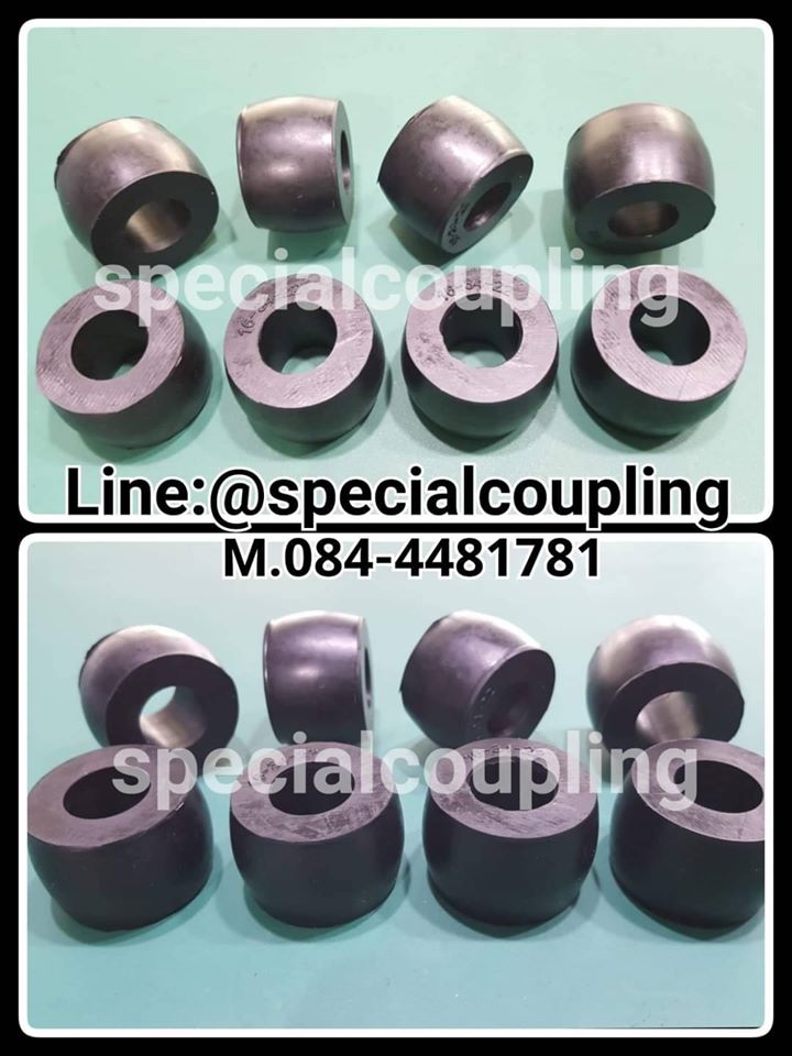 จำหน่ายบุชยางnbr ทรงโอ่ง ขนาด id16mm Od34mm L22mm พร้อมส่งคะ