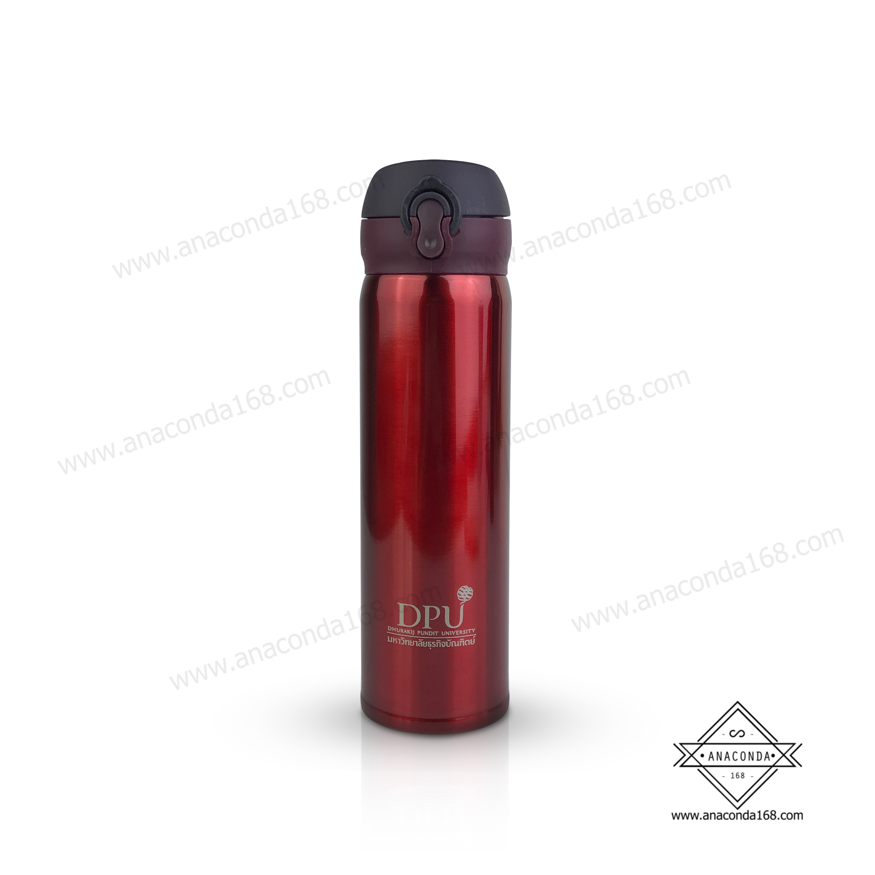 กระบอกน้ำเก็บอุณหภูมิ กระบอกน้ำเก็บความเย็น-ความร้อน 500 ML. สกรีนโลโก้