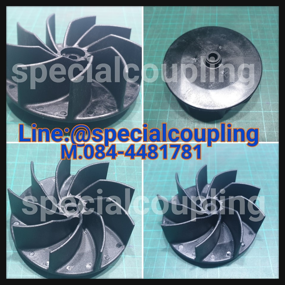 จำหน่ายใบพัดพลาสติกเครื่องเป่าลมของmakita ขนาดOD 100MM รูเพลา8 มิล สูง 35 มิลพร้อมส่งคะ