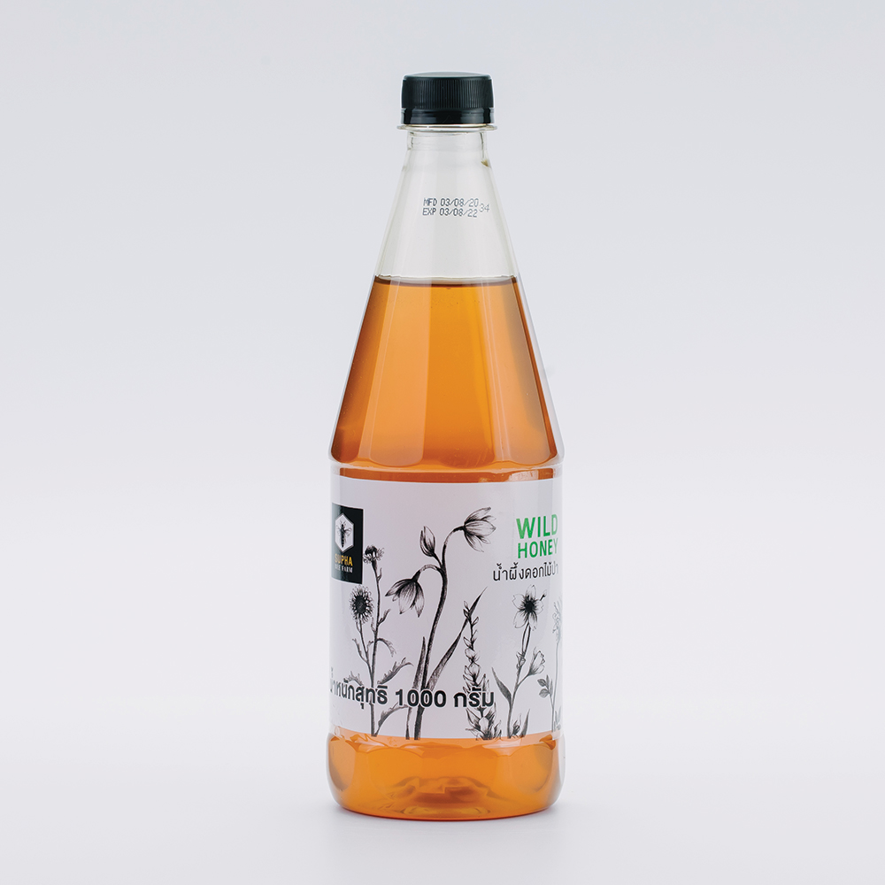 น้ำผึ้งดอกไม้ป่า 1000 กรัม (Wild Honey 1000g)
