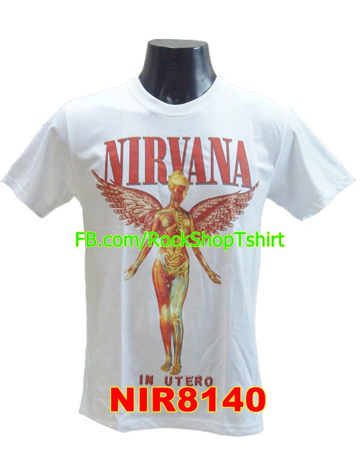 เสื้อร็อค NIRVANA เสื้อวง เสื้อวินเทจ เนอร์วานา NIR8140