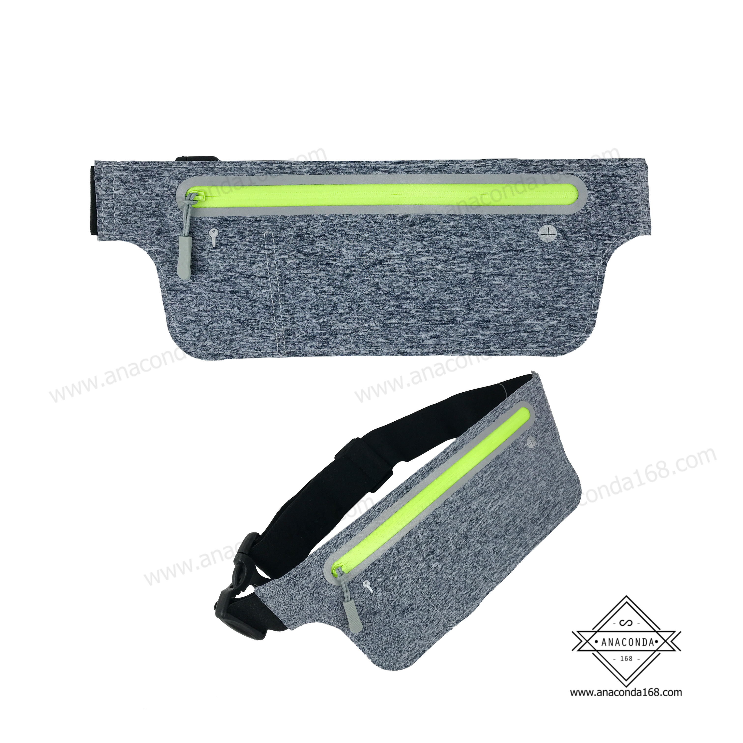 กระเป๋าคาดเอวสปอร์ตทรงเหลี่ยม