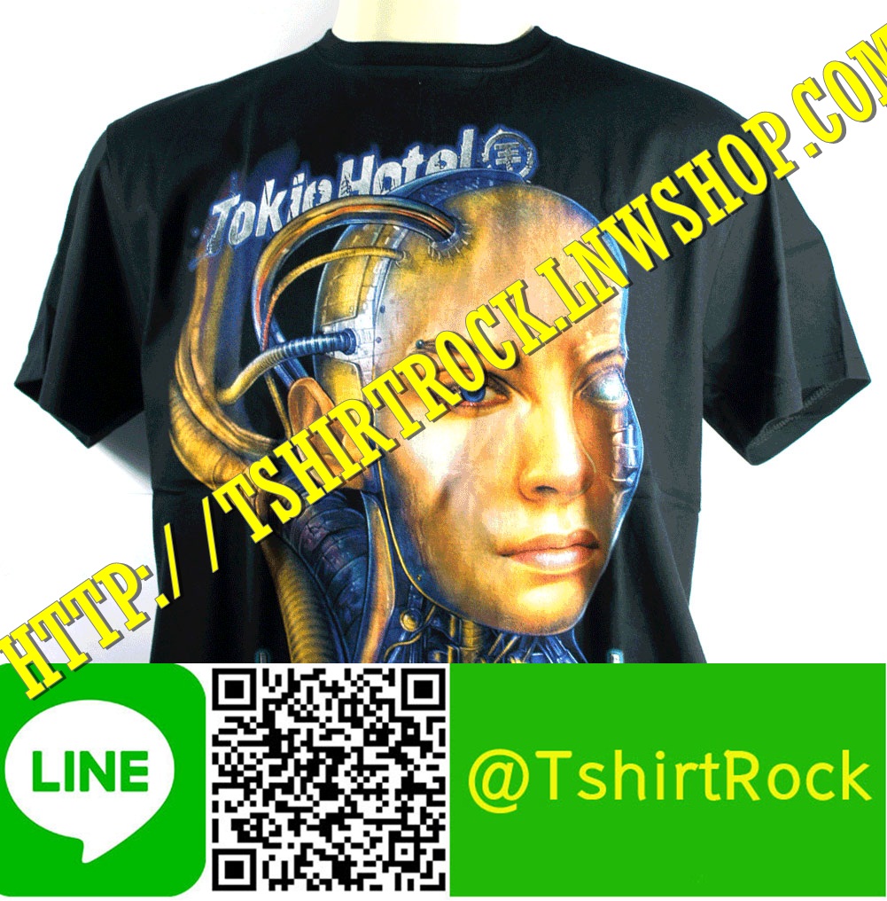 TOKIO HOTEL เสื้อยืดวงร็อค เมทัล ดนตรี เสื้อวงโทคิโอโฮเทล THL1056