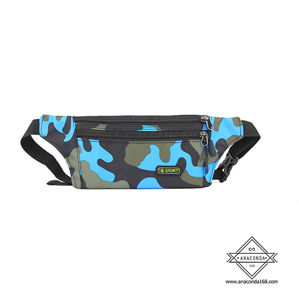 กระเป๋าคาดเอวสปอร์ต 3 ซิปแบบลาย V.1(Sport Bag)