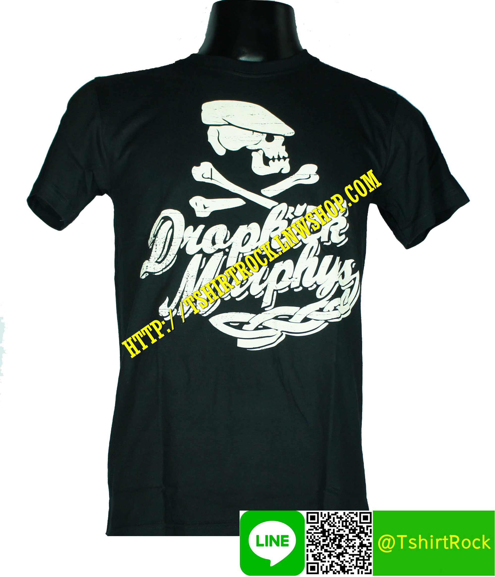 DROPKICK MURPHYS เสื้อยืดวงร็อค เมทัล ดนตรี เสื้อวง DKM1450