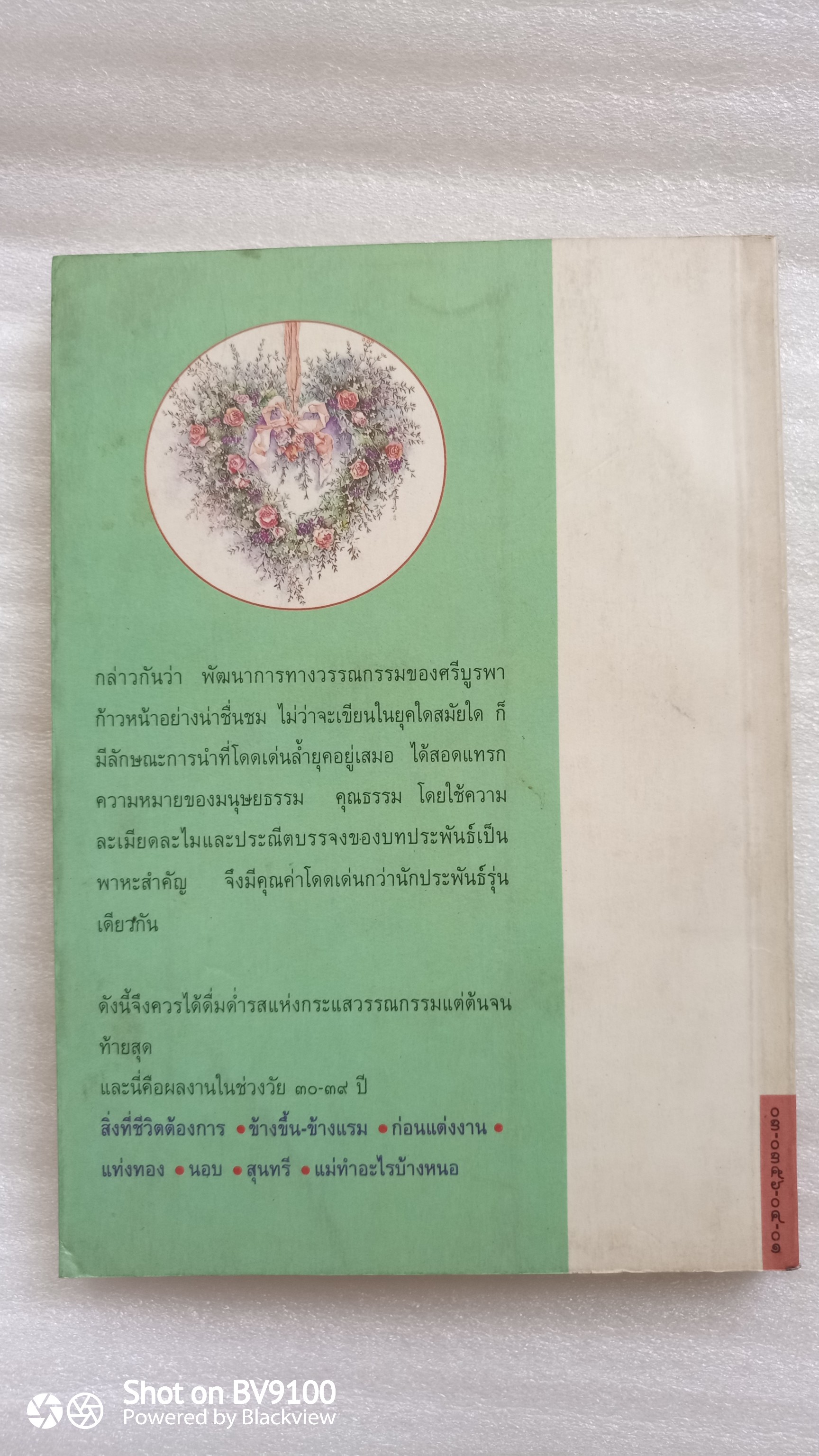 หนังสือ สิ่งที่ชีวิตต้องการ / ศรีบูรพา