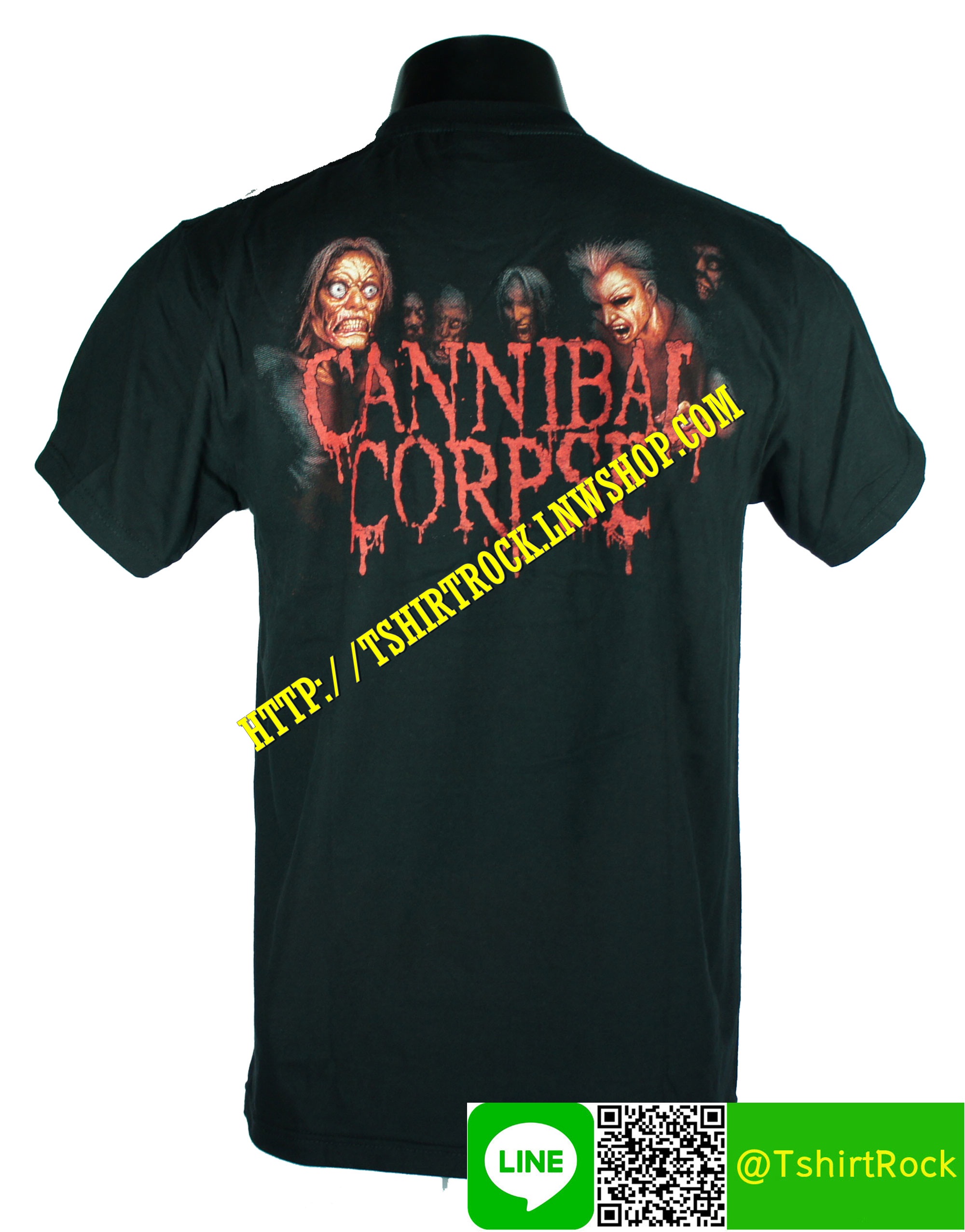 CANNIBAL CORPSE เสื้อยืดวงร็อค เมทัล ดนตรี เสื้อวง CNC1564