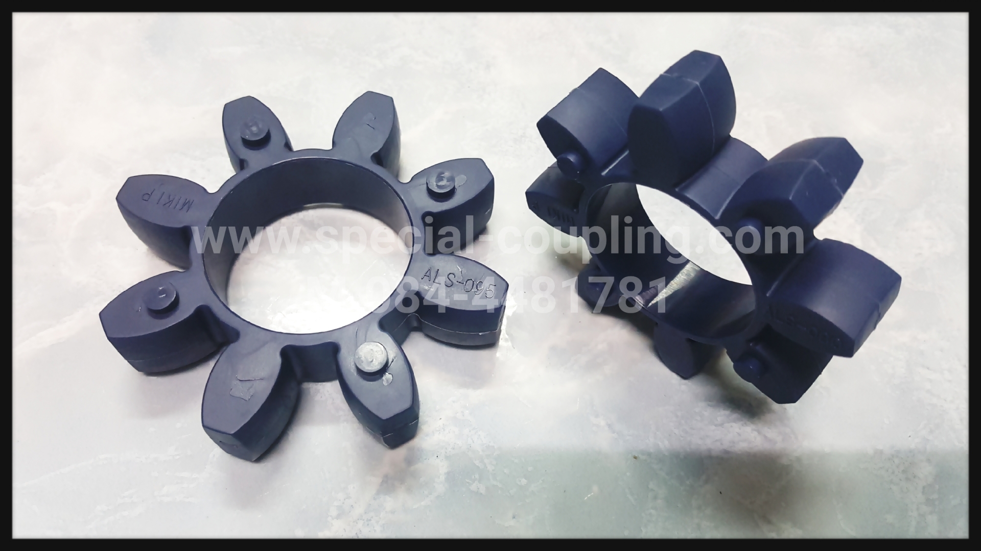 ยางยอยALS MIKI PULLEY สีน้ำเงิน ความแข็ง 97 SHORE A