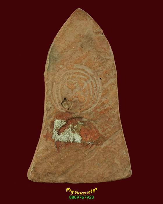 508.พระโคนสมอ หลังยันต์ เนื้อดิน เนื้อแห้งจัดยุคเก่า เข้มขลังคลาสสิก น่าบูชาครับ