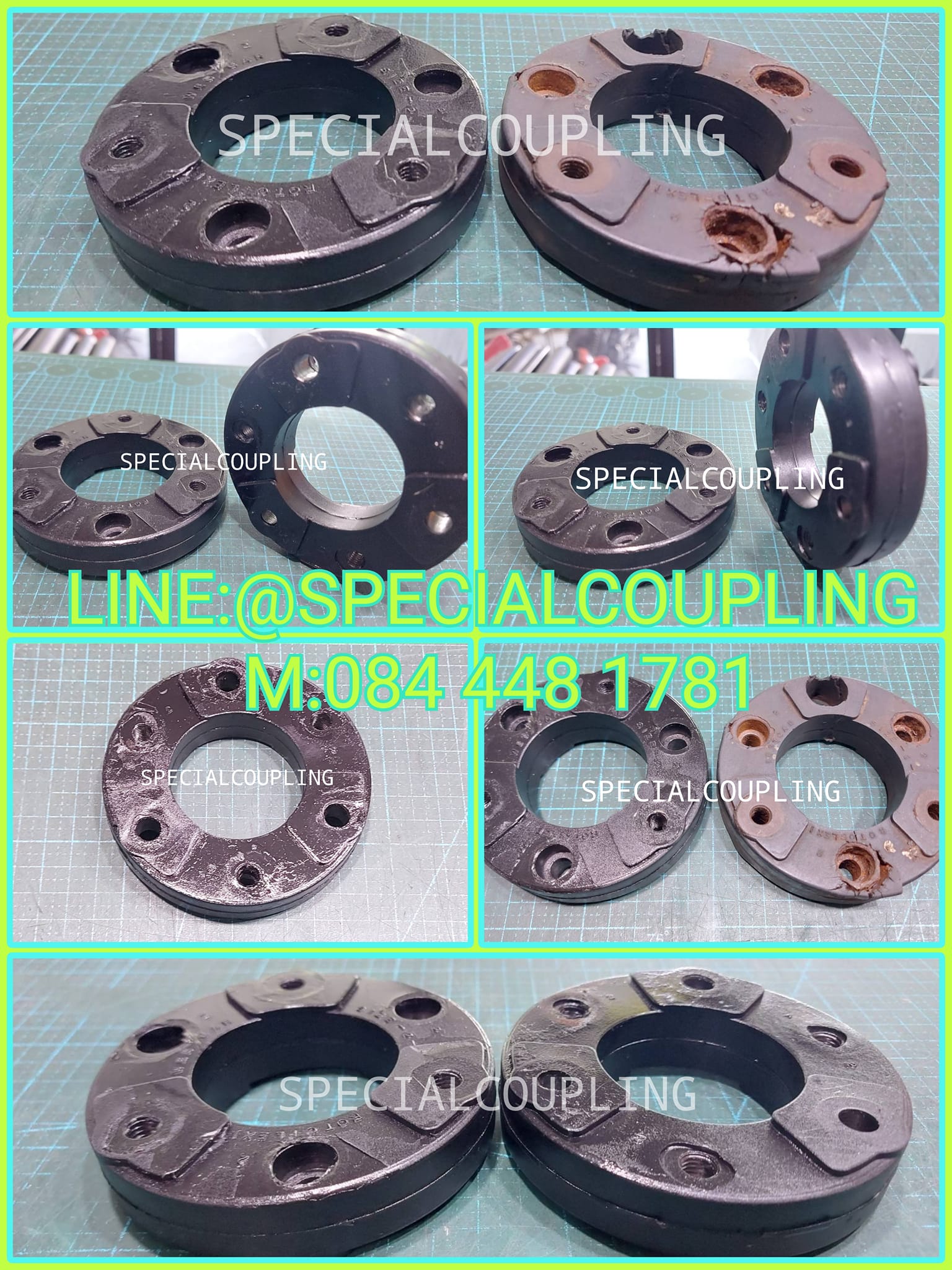 จำหน่ายROTOFLEXI RUBBER Size 2 ขนาด od4" 6hole พร้อมส่งคะ และรับผลิตตามตัวย่างรับมีจำนวนคะ สอบถามได้จ้า