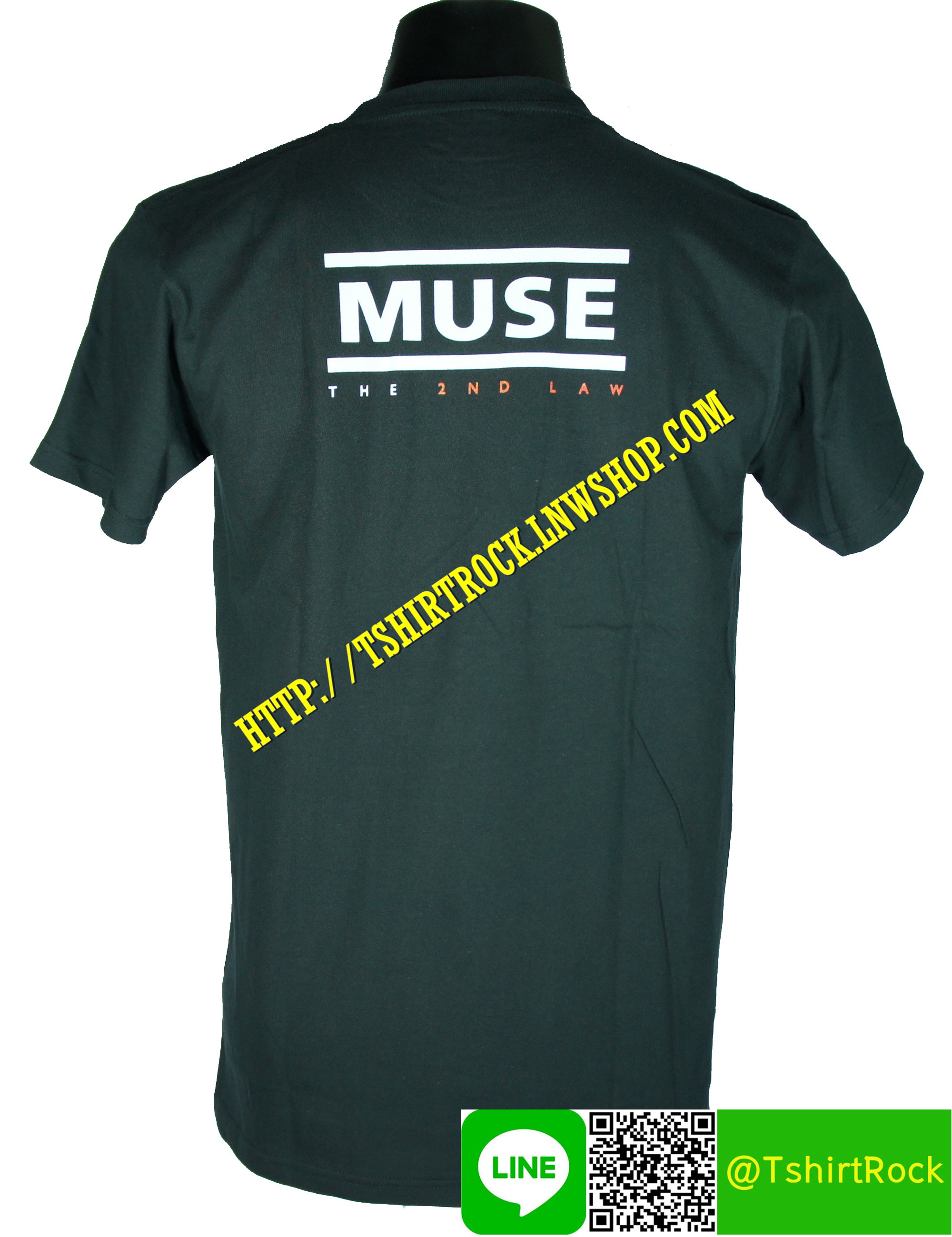 MUSE เสื้อยืดวงร็อค เมทัล ดนตรี เสื้อวงมิวส์ MUS1488