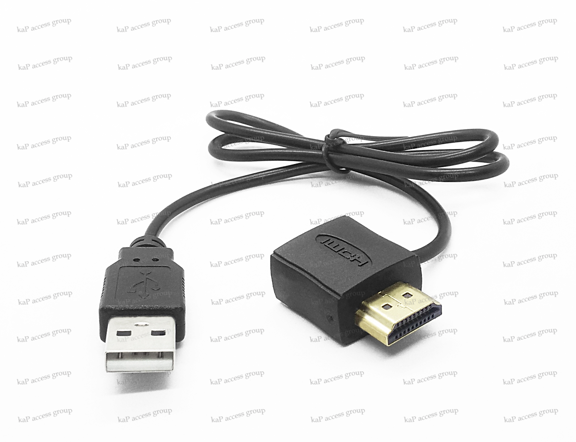 HDMI Male / Female Jack with USB 2.0 Male Charger