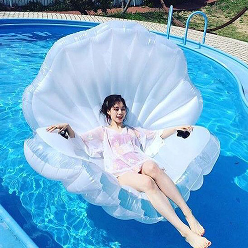 แพยาง เปลือกหอย นางเงือก Mermaid Sea Shell Big Size 170 cm