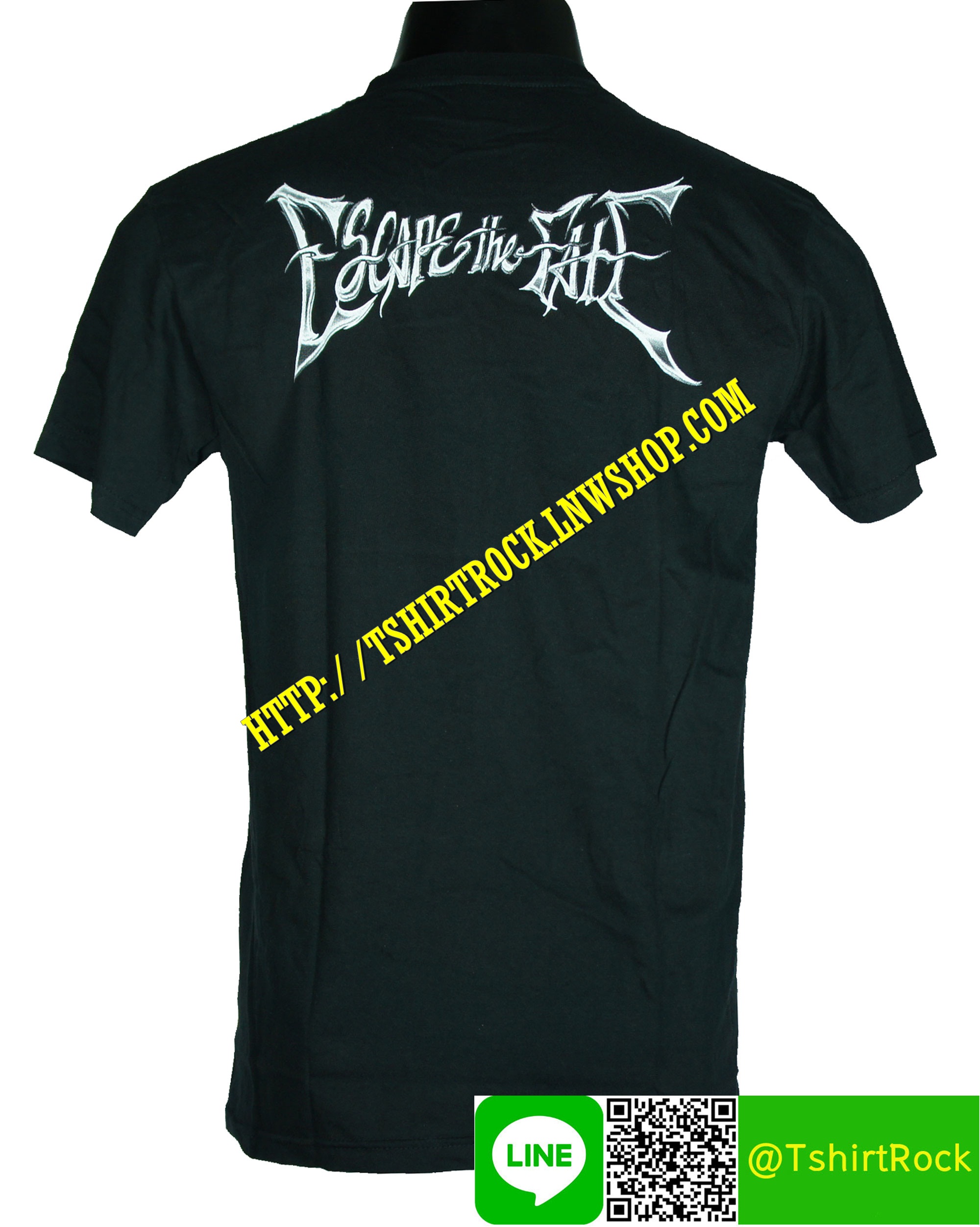 ESCAPE THE FATE เสื้อยืดวงร็อค เมทัล ดนตรี เสื้อวง ETF1308