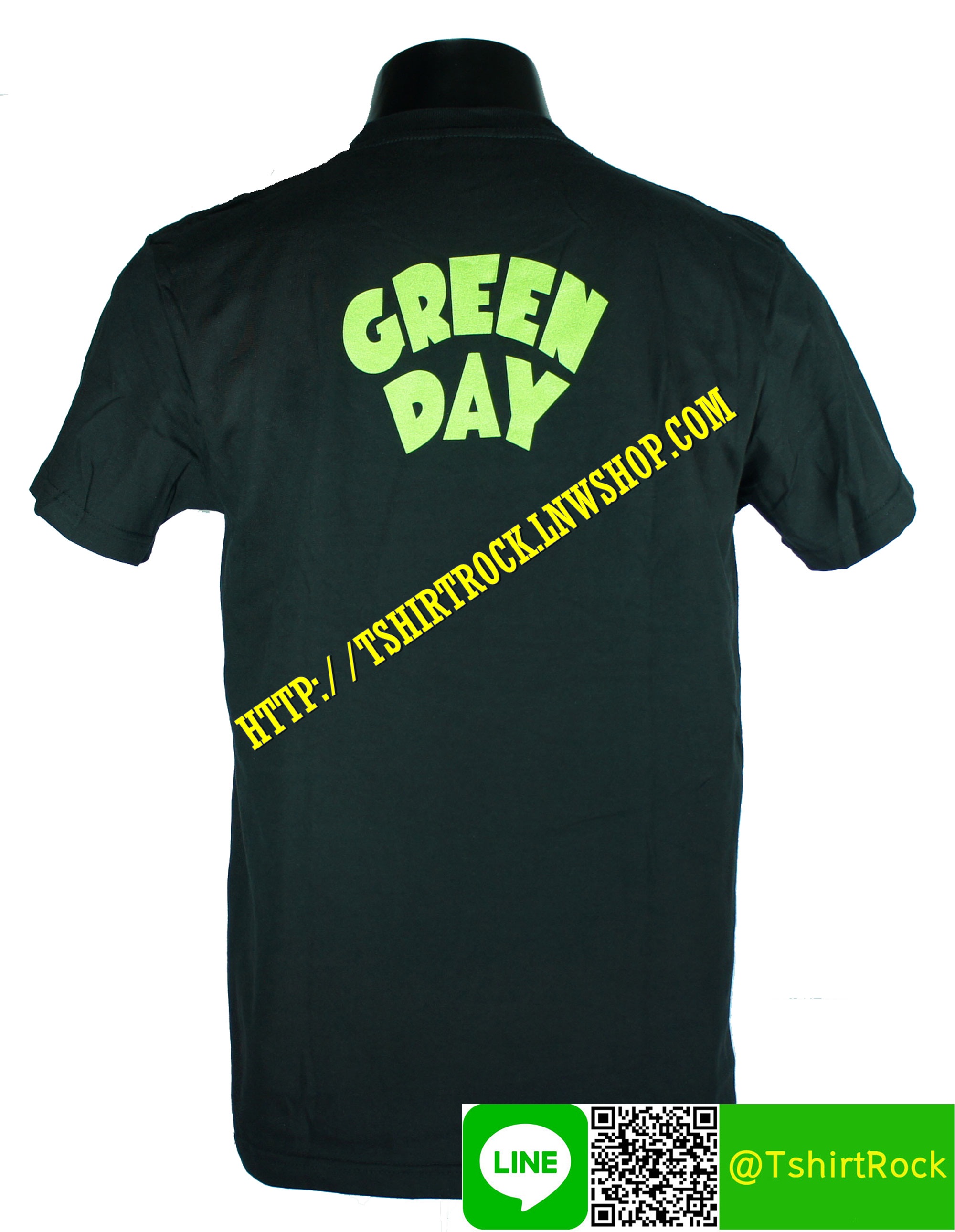 GREEN DAY เสื้อยืดวงร็อค เมทัล ดนตรี เสื้อวงกรีนเดย์ GDY1578
