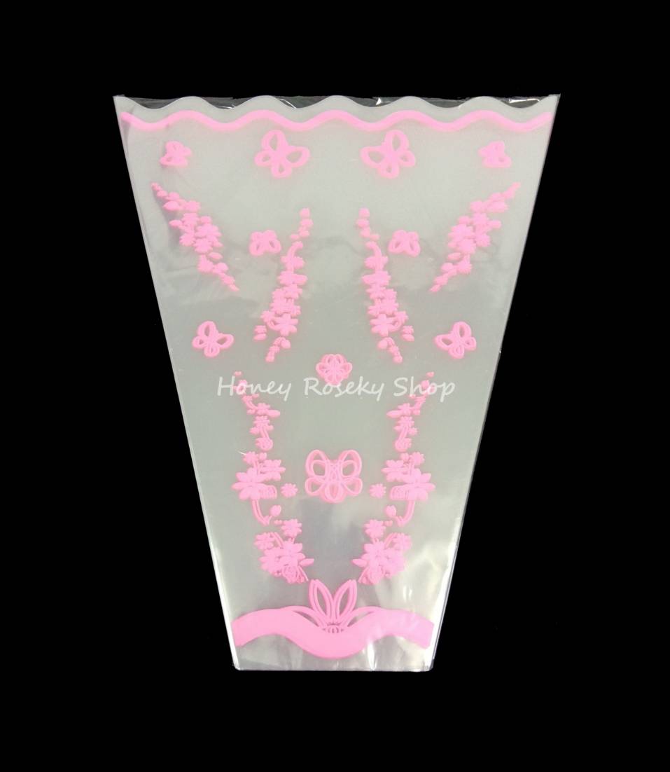 ซองใส่ดอกไม้ รุ่น 5B (แพ็คละ100ใบ ต่อ 1 สี)