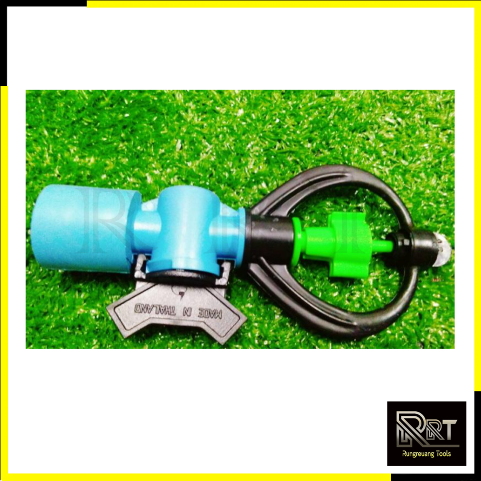 KP วาล์วเกษตร สวมท่อ PVC เกลียวนอก 4หุน 1/2นิ้ว (แพ็ค10ชิ้น)