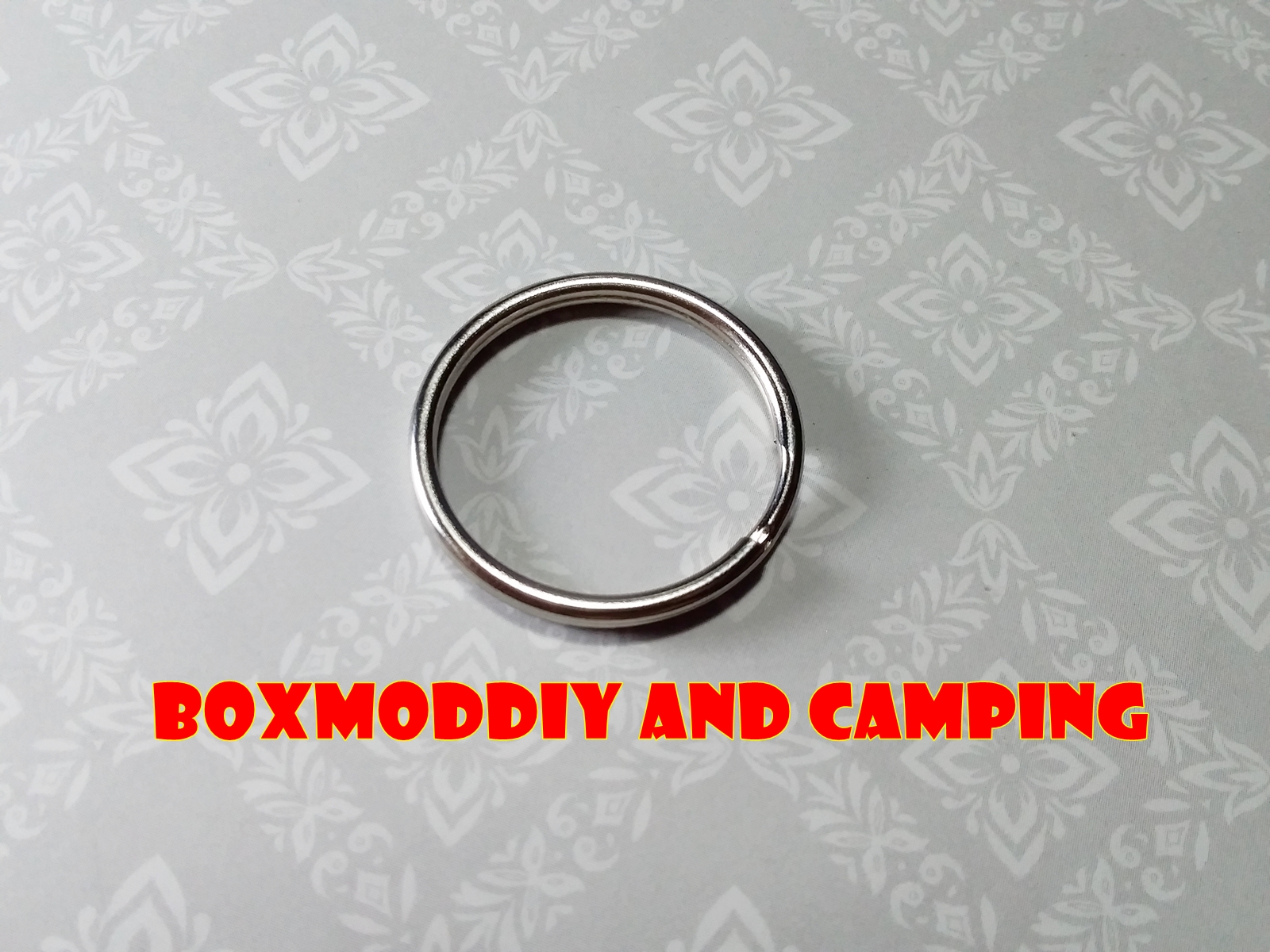 ห่วงเอนกประสงค์ ห่วงพวงกุญแจ ไว้คล้องหูฟลายชีท คล้องหูเต็นท์ คล้องอื่นๆ ขนาดใหญ่ 28มม. 1ชุดมี6วง 30บาท