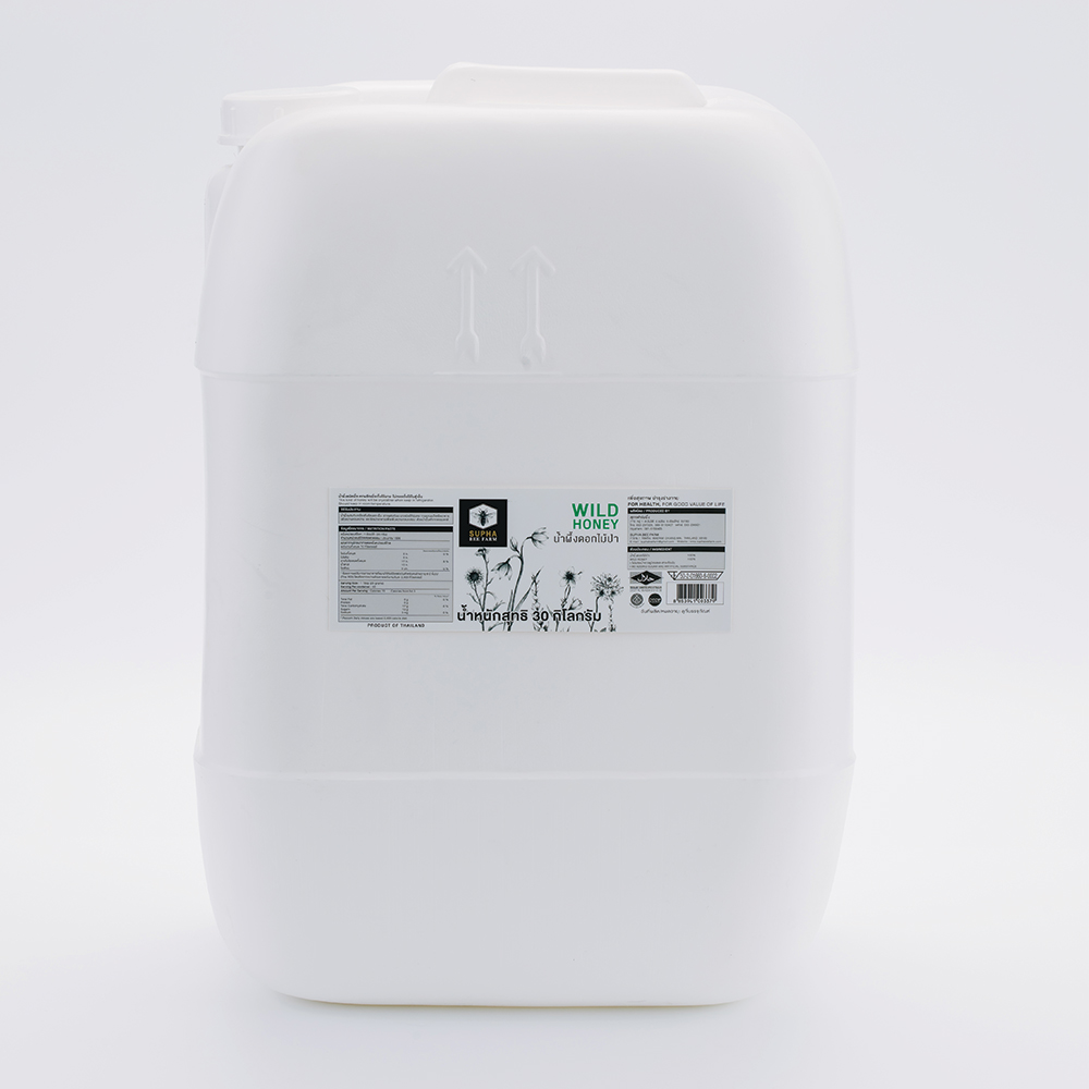 น้ำผึ้งดอกไม้ป่า 30 กิโลกรัม (Wild Honey 30kg)