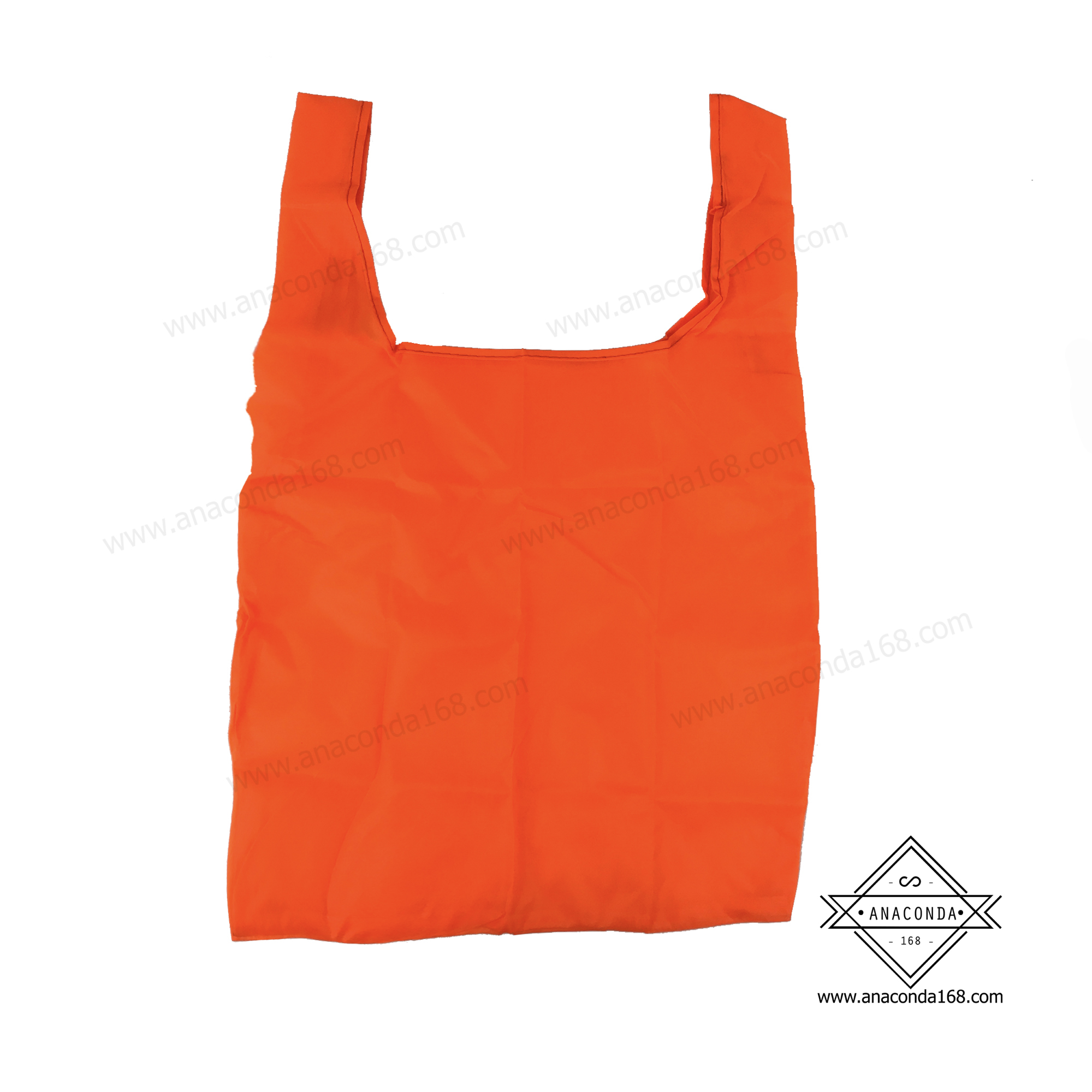 กระเป๋าช็อปปิ้งพับเก็บได้ BAGCU สีพื้น (Shopping Bag)