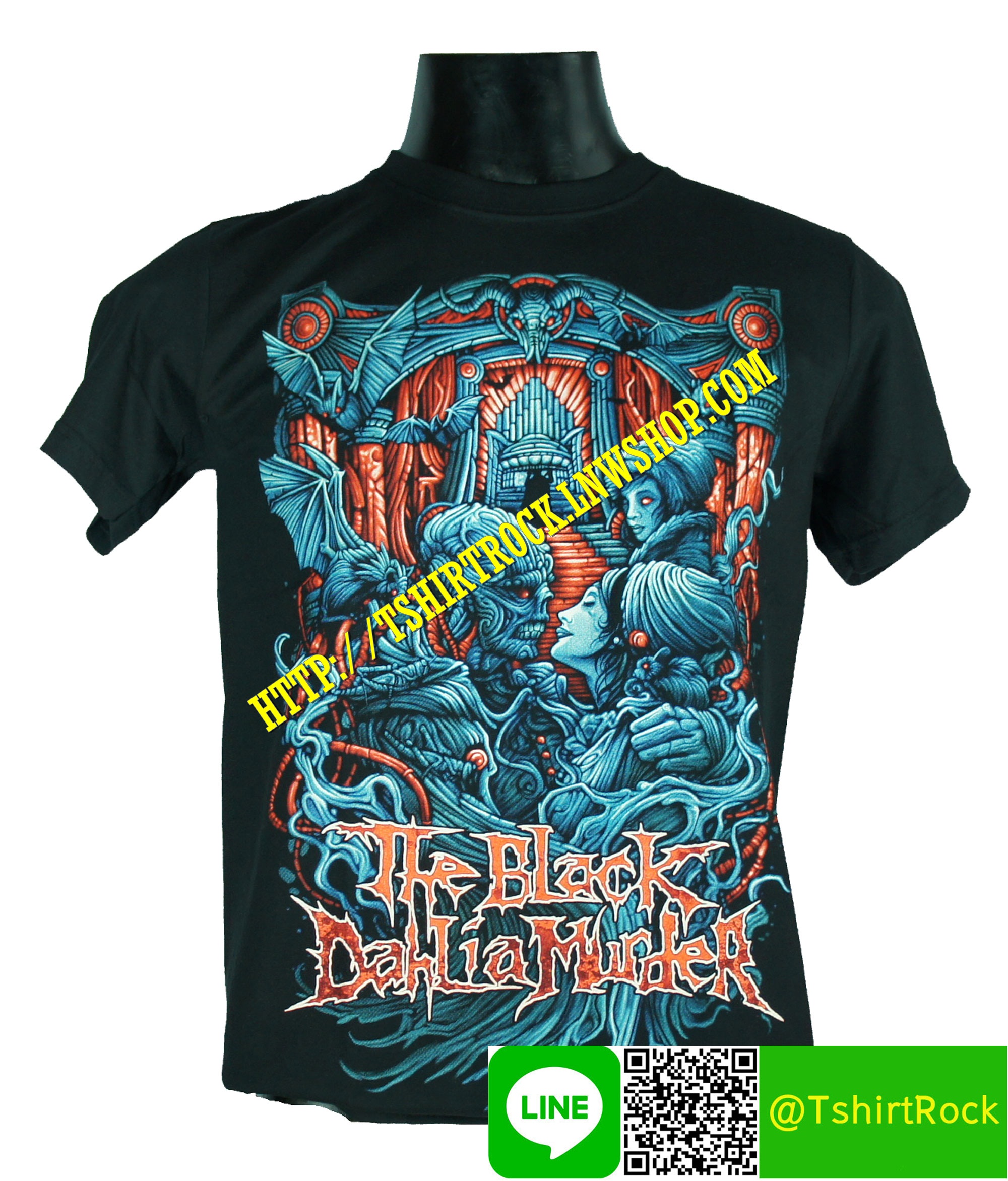 THE BLACK DAHLIA MURDER เสื้อยืดวงร็อค เมทัล ดนตรี เสื้อวง BMR1096