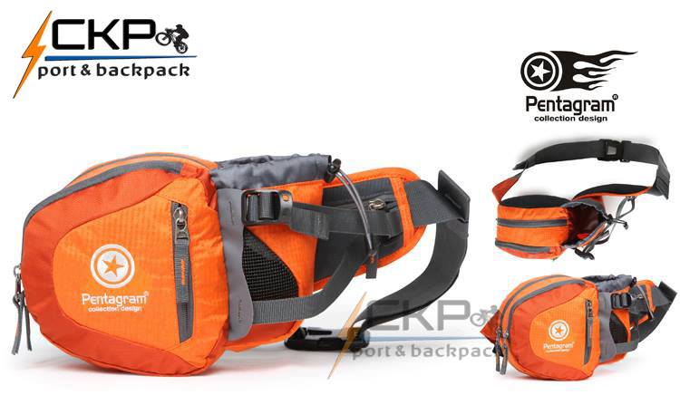 กระเป๋าคาดเอว สีส้ม