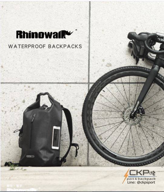 กระเป๋าเป้กันน้ำ 100% Rhinowalk รุ่น TF710 สีดำ