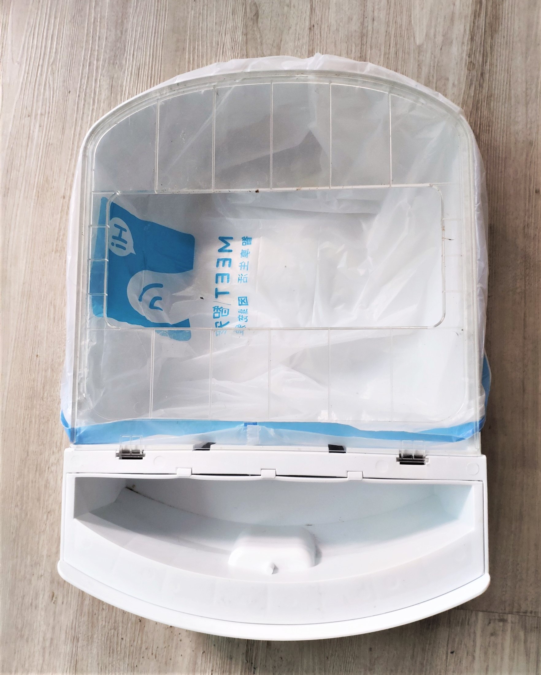 ถุงขยะมีสายรูดสำหรับห้องน้ำแมวอัตโนมัติ รุ่นใหม่ สำหรับ MEET 2/ MEET 1 MOME ขนาดบรรจุแพ็ค 3 ม้วนๆละ 20 ถุง รวม 60 ถุง