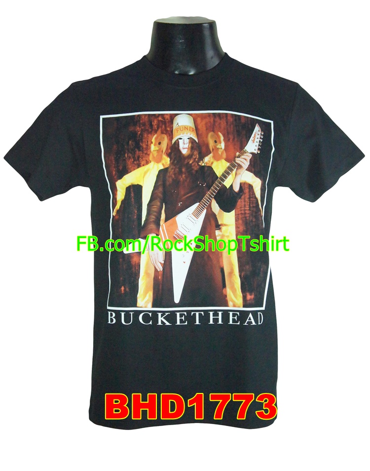 เสื้อยืดวง Buckethead เสื้อร็อค เสื้อวง เมทัล BHD1773