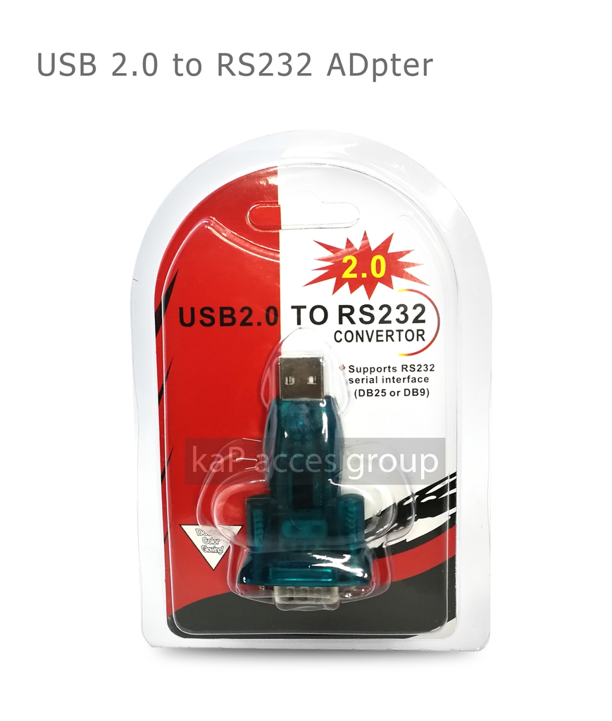 หัวแปลง USB 2.0 to RS 232 (Serial) 2.0 แบบมีชิปแท้