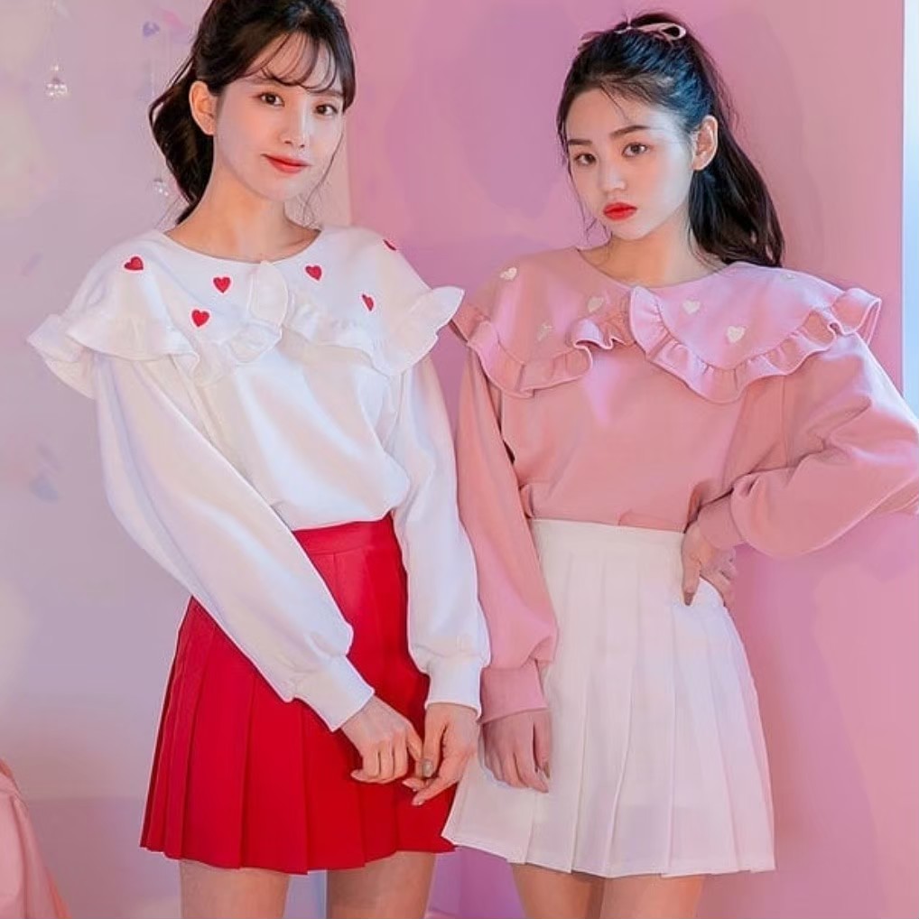 พร้อมส่ง : กระโปรงเทนนิสสีพื้น