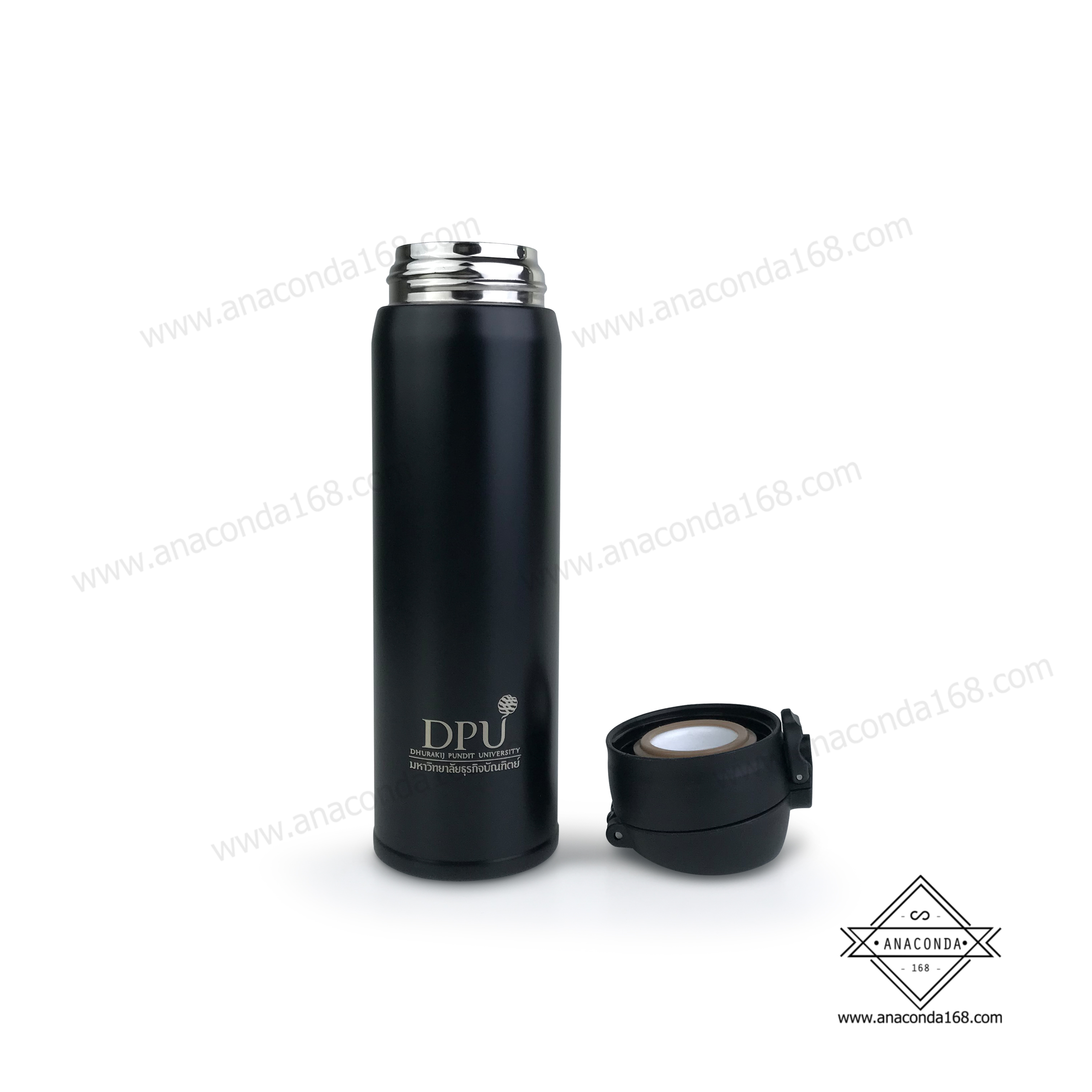 กระบอกน้ำเก็บอุณหภูมิ กระบอกน้ำเก็บความเย็น-ความร้อน 500 ML. สกรีนโลโก้