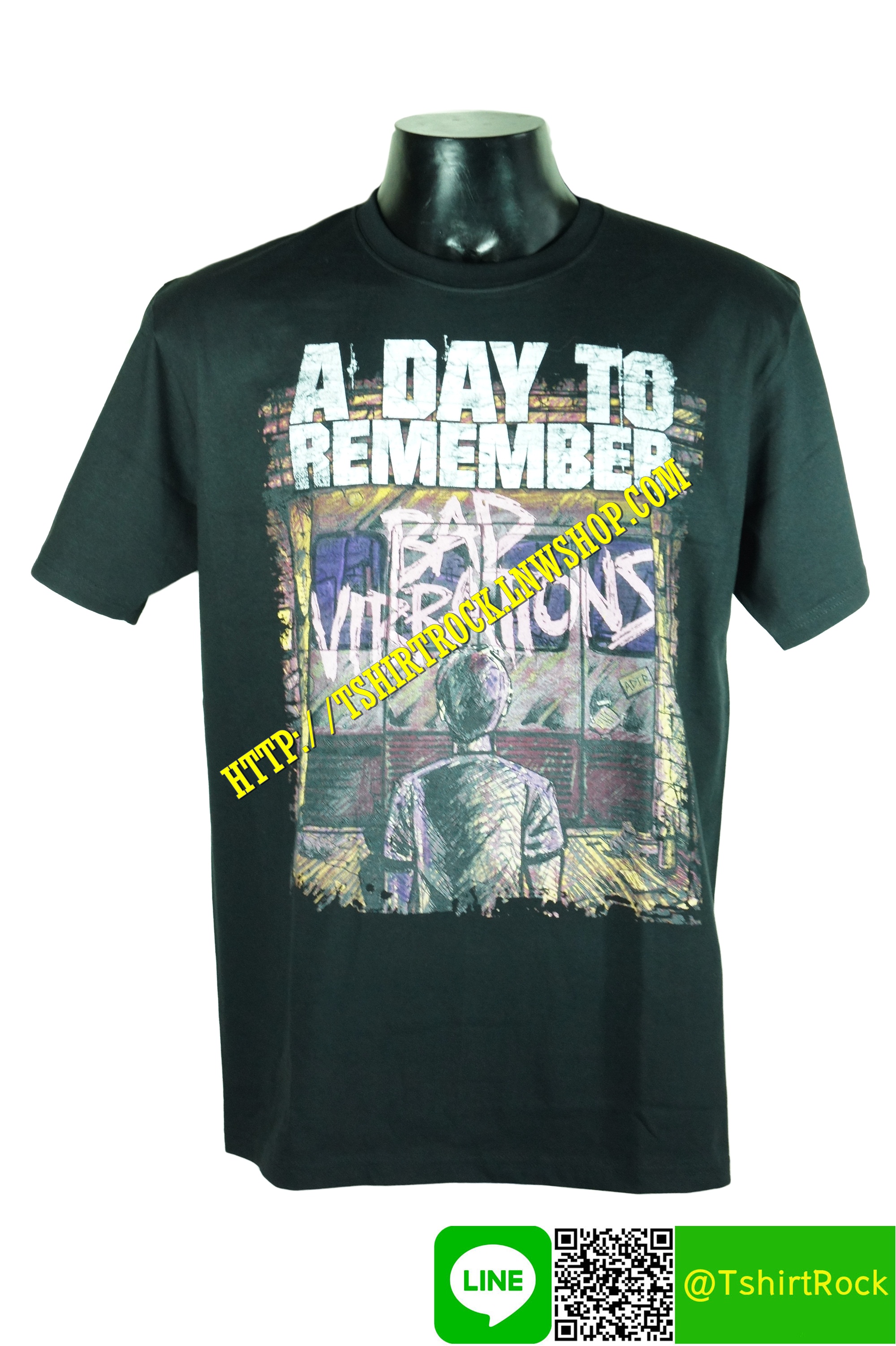 A DAY TO REMEMBER เสื้อยืดวงร็อค เมทัล ดนตรี เสื้อวงอะ เดย์ ทู รีเมมเบอร์ ADR1596