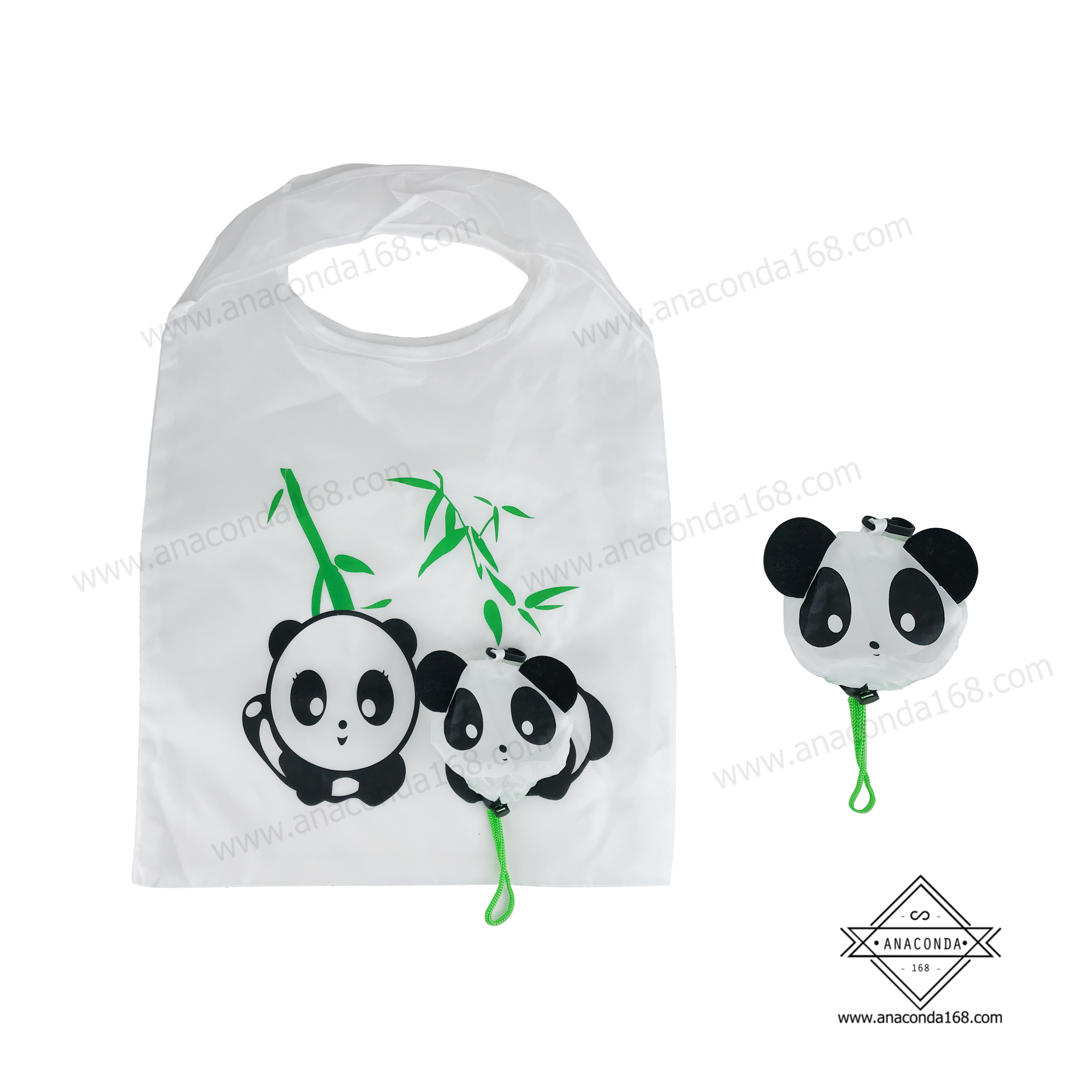 กระเป๋าพับเก็บได้ลายน่ารัก ถุงช้อปปิ้งพับได้ (Shopping Bag)